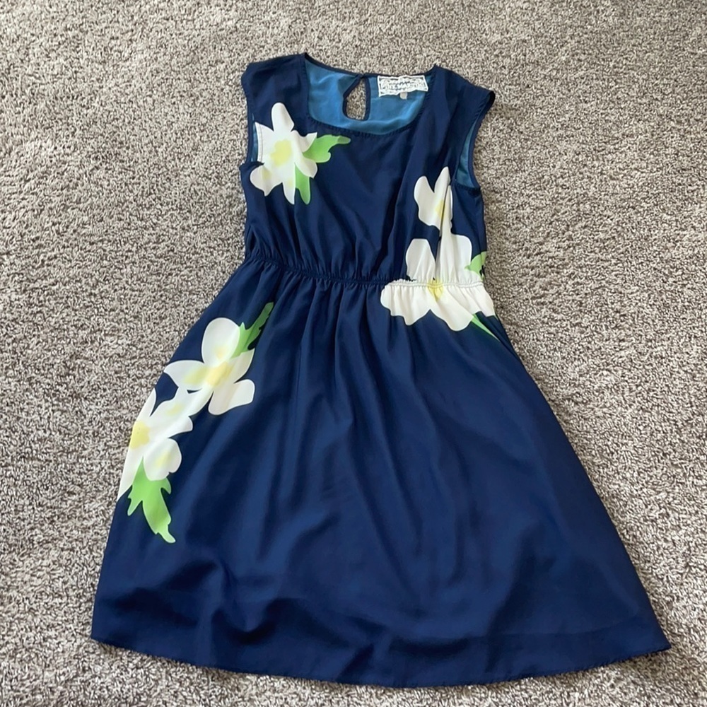 Pink Martini Feminine Floral Dresss size M